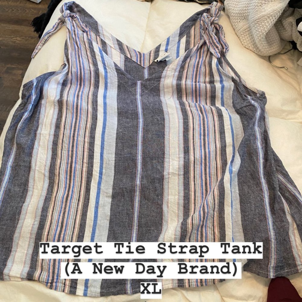 Tie-Strapped Tank Top